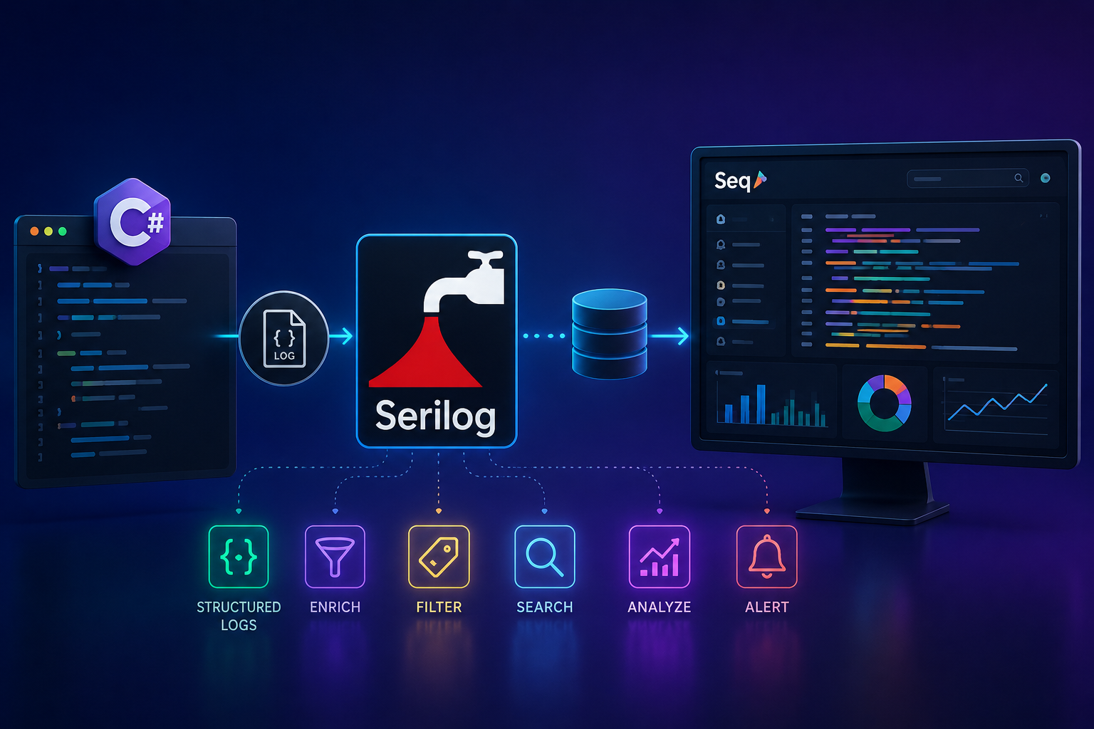 Structured Logging — Serilog + Seq Kurulumu